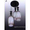 new glass pendant lamp for dining room with 3 lights